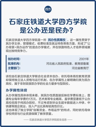 石家庄铁道大学四方学院学费一年多少钱2026（2025收费标准）