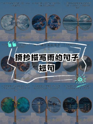 夏雨微凉，让我想起这些优美的句子