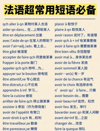 法语学习，法国人常用口头禅100句