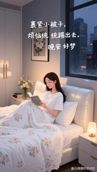 睡前发朋友圈的晚安文案，可爱治愈又撩人