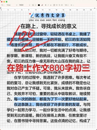 在路上?励志文章