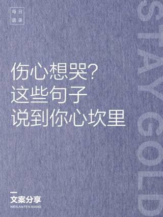 表达心情悲伤绝望的短句子，每一句都动你情入你心！