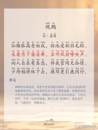 辞赋｜千卉为之繁茂，百鸟为之啼鸣《有鹤来赋并序》