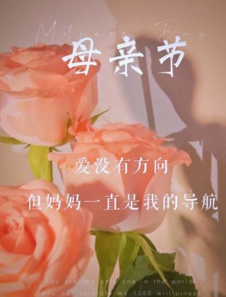 母亲节暖心文案祝福语，图片短句干净，句句走心