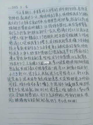 小男孩日记