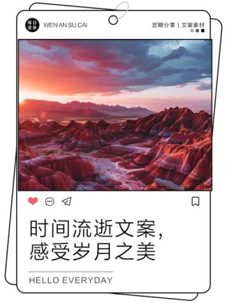 时光的迅疾与沧桑，皆逝于朝夕，没于岁月
