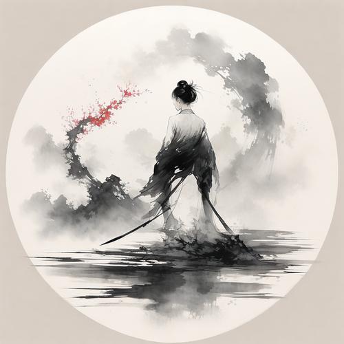 让心事淡淡的飘逝于素笺水墨 第1张 让心事淡淡的飘逝于素笺水墨 第1张