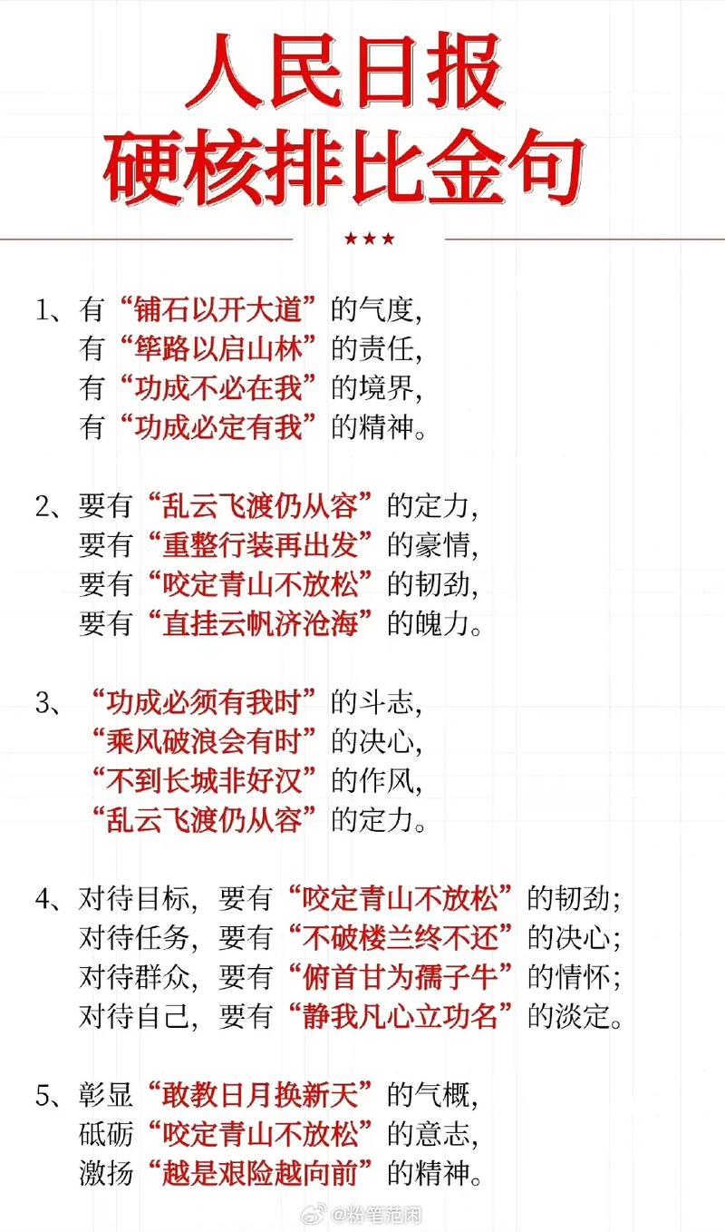 “尽职尽责”排比金句来了 第1张 “尽职尽责”排比金句来了 第1张
