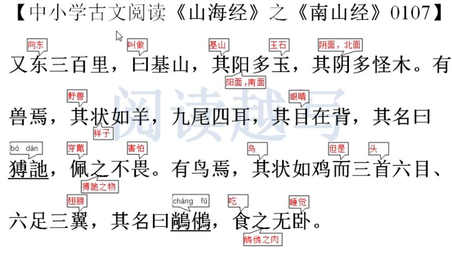 南山经--南山一经(7) 第1张 南山经--南山一经(7) 第1张