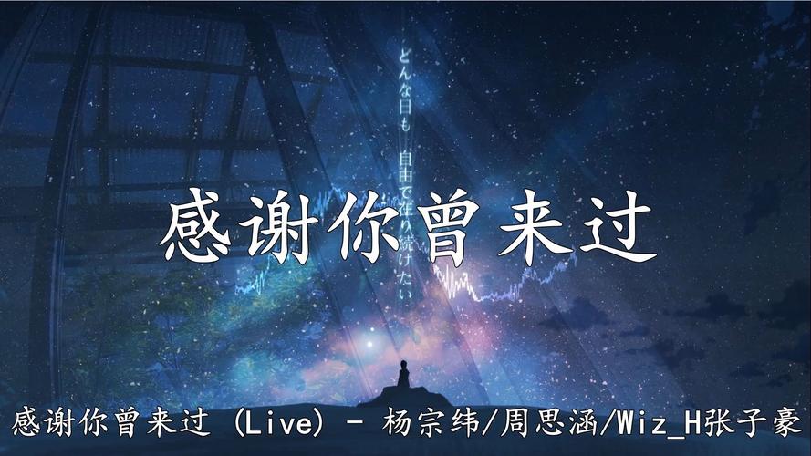 谢谢你，来过我的世界  第1张