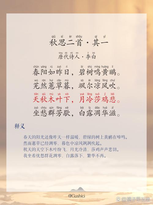 怅望秋夜人难眠 第1张 怅望秋夜人难眠 第1张