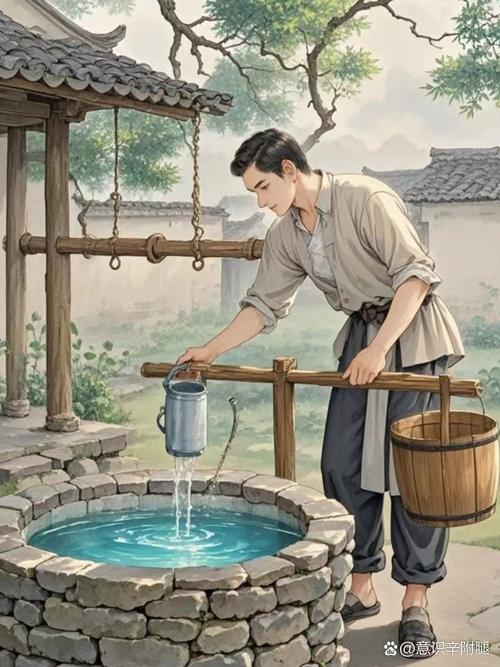 父亲带我打水井  第1张