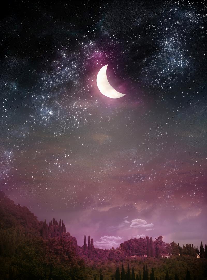 寂静的夜空  第1张