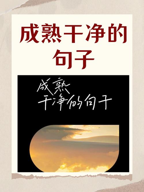 很成熟很现实的一段心情说说,成熟与现实的内心独白 第1张 很成熟很现实的一段心情说说,成熟与现实的内心独白 第1张