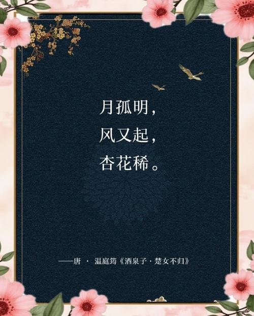 孤寂的月诗词集二十二首 第1张 孤寂的月诗词集二十二首 第1张