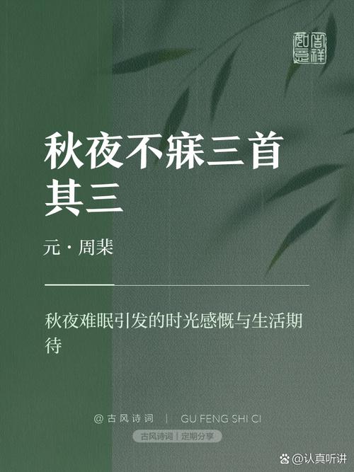 秋夜思绪  第1张