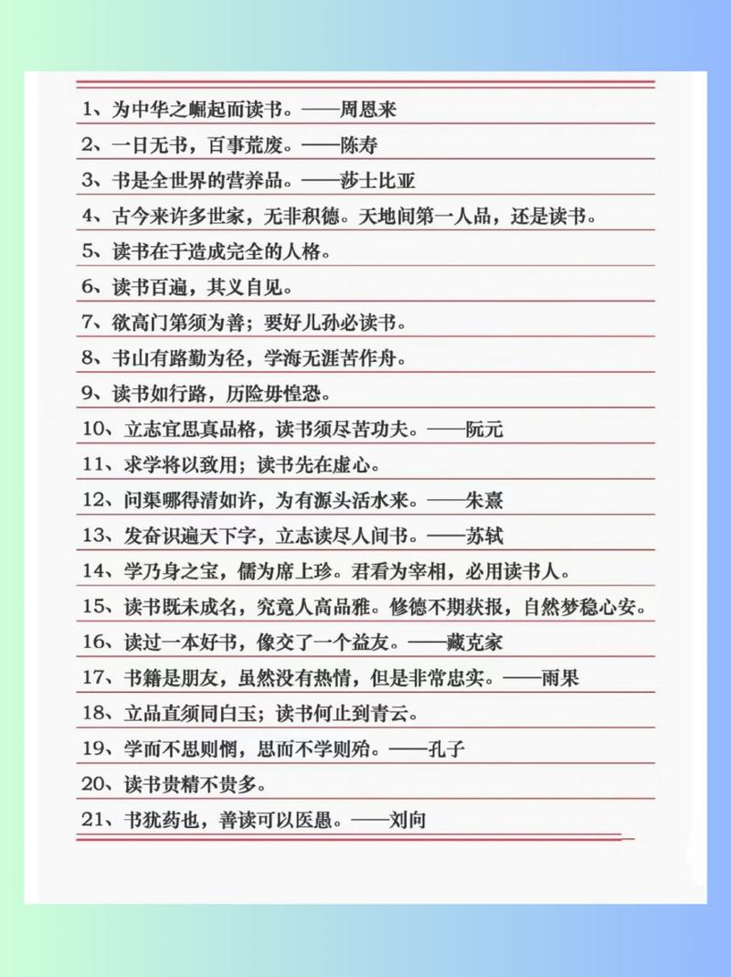 多读书的名言名句,多读书,智慧之泉的箴言妙句。 第1张 多读书的名言名句,多读书,智慧之泉的箴言妙句。 第1张