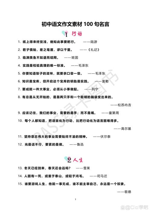 一百句名人名言,一百句名人名言精选集 第1张 一百句名人名言,一百句名人名言精选集 第1张
