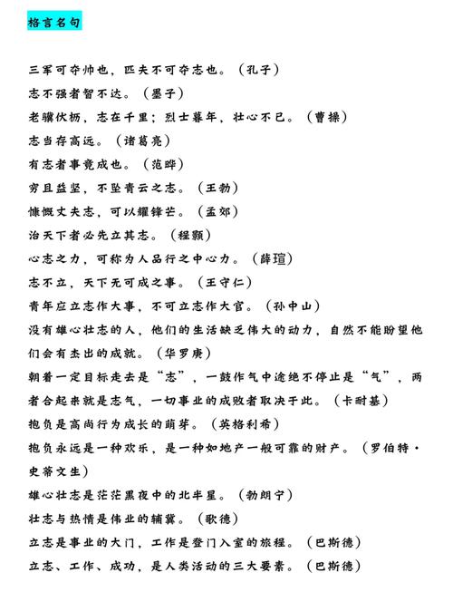 立志的名言,立志砥砺前行的名言 第1张 立志的名言,立志砥砺前行的名言 第1张