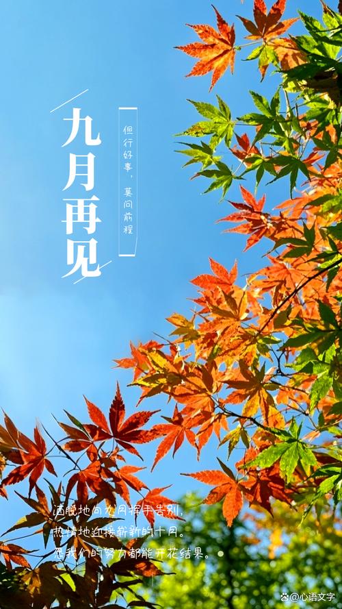 八月再见,九月你好:愿世间美好,都与你不期而遇! 第1张 八月再见,九月你好:愿世间美好,都与你不期而遇! 第1张