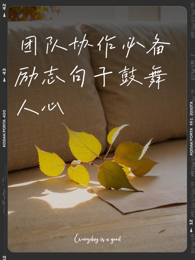 团队凝聚力励志语录(必备63句)  第1张