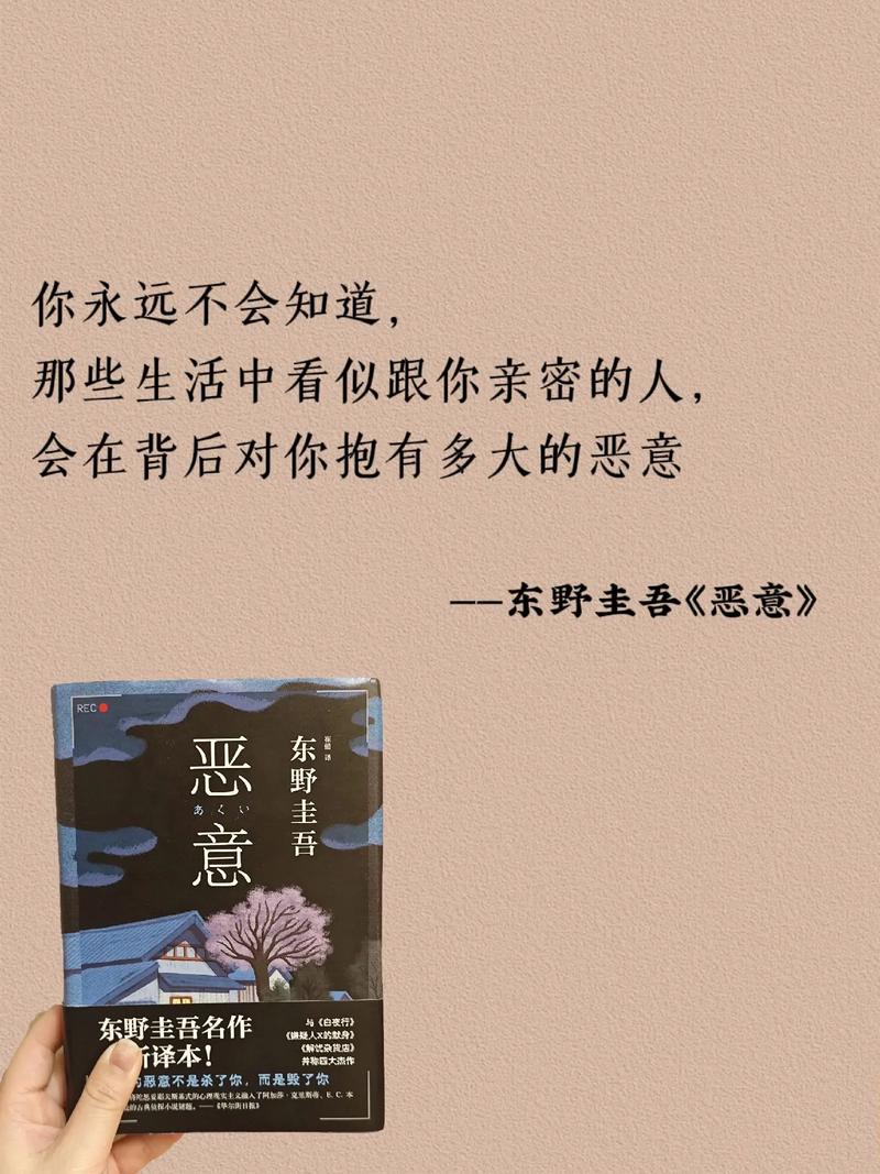 东野圭吾惊艳神作——《恶意》  第1张