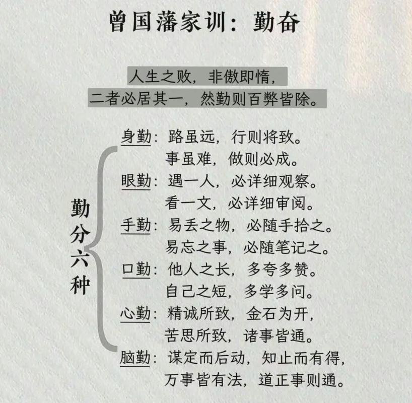 【家风家训】《曾国藩家书》摘抄家训50条 第1张 【家风家训】《曾国藩家书》摘抄家训50条 第1张