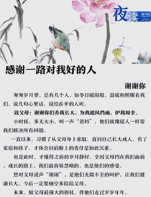 感恩身边的每一个人,30条正能量说说。 第1张 感恩身边的每一个人,30条正能量说说。 第1张