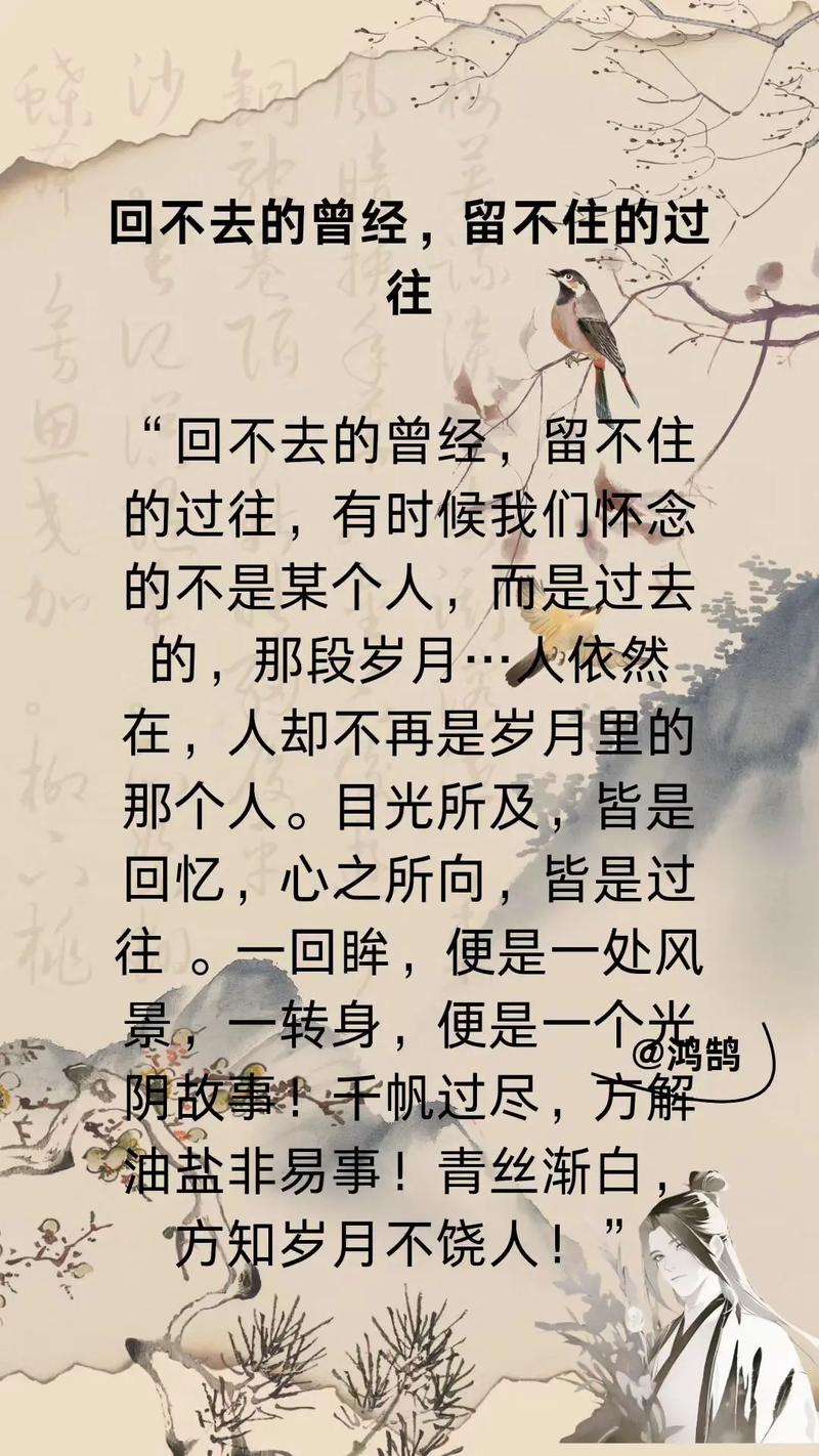 怀念过往唯美的句子,句句经典,你喜欢哪几句呢? 第1张 怀念过往唯美的句子,句句经典,你喜欢哪几句呢? 第1张