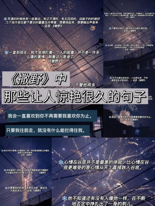 《撒野》中用于早安打卡的励志语录,这句用的人最多 第1张 《撒野》中用于早安打卡的励志语录,这句用的人最多 第1张
