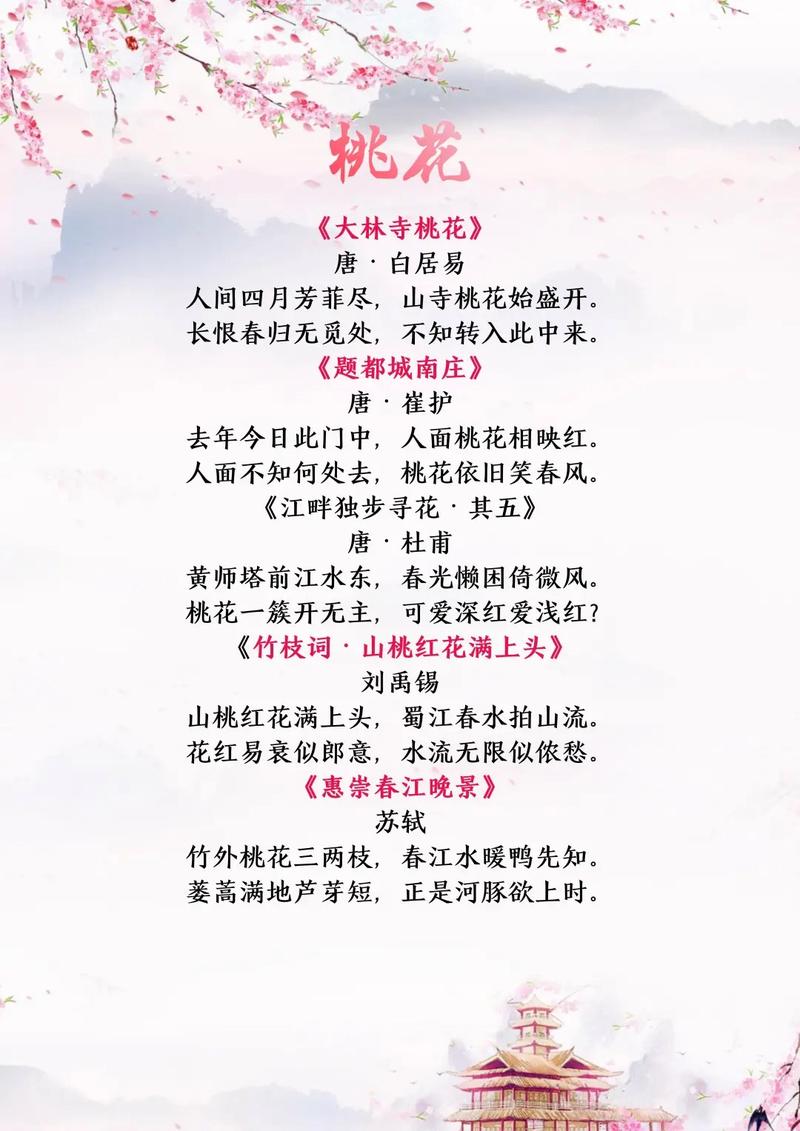 写作中经常引用的描写春天的诗句大全，收藏了  第1张