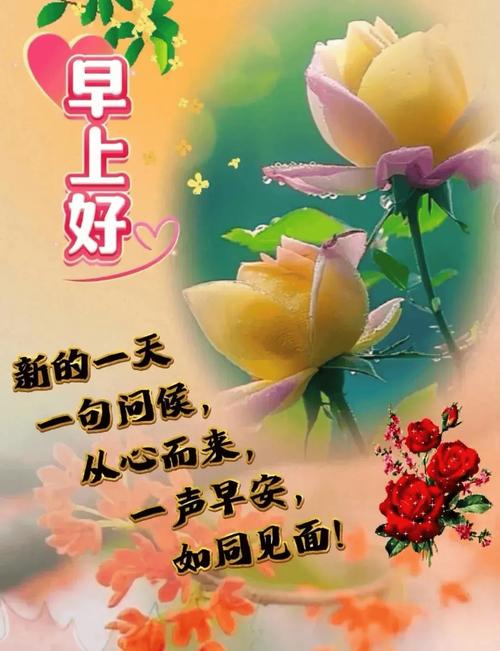 每日早上好问候语 早起第一声问候的句子  第1张