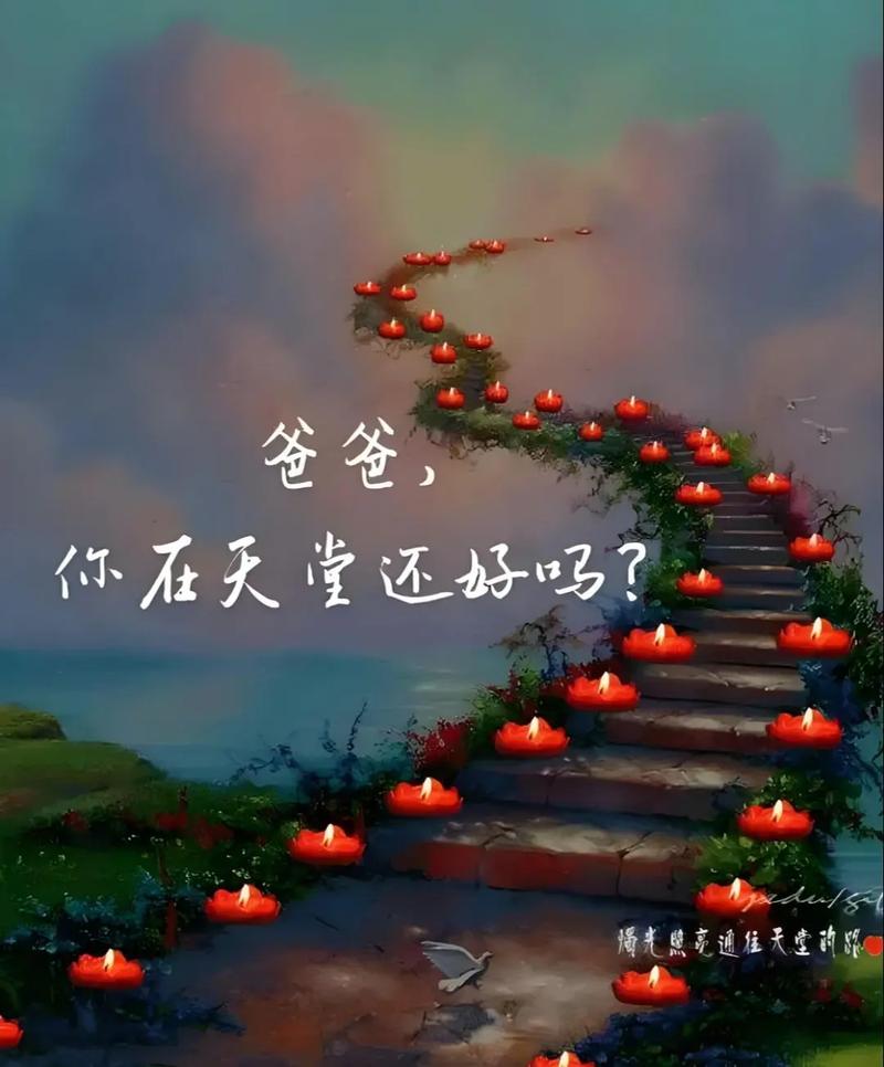 清明节:点一盏心灯,愿天堂的父亲一切安然 第1张 清明节:点一盏心灯,愿天堂的父亲一切安然 第1张