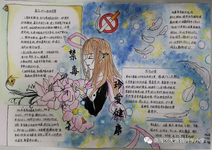 拒绝毒品 花朵向阳:漯河育才小学“禁毒”主题硬笔书法比赛 第1张 拒绝毒品 花朵向阳:漯河育才小学“禁毒”主题硬笔书法比赛 第1张