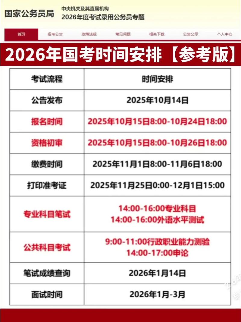 国考报名、笔试时间,定了! 第1张 国考报名、笔试时间,定了! 第1张
