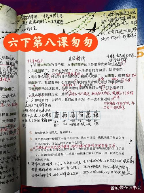 部编版六年级语文下册第八课《匆匆》知识点及课堂测试题 第1张 部编版六年级语文下册第八课《匆匆》知识点及课堂测试题 第1张