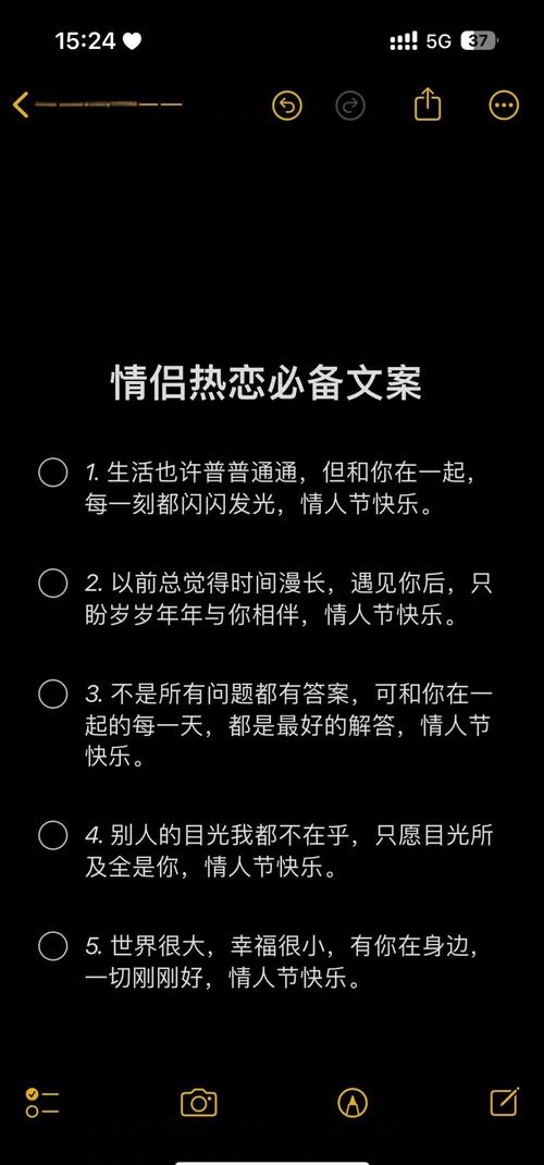 适合情侣文案的句子  第1张