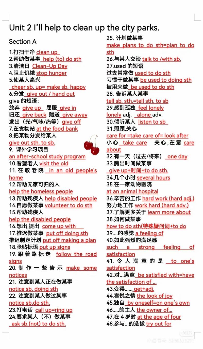外研版新标准英语八下M6U2-3重点句子集锦 第1张 外研版新标准英语八下M6U2-3重点句子集锦 第1张
