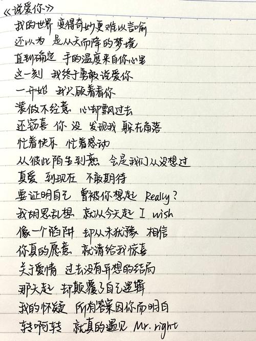 【摘抄本子】分享喜欢的歌词,文字还有图(一) 第1张 【摘抄本子】分享喜欢的歌词,文字还有图(一) 第1张