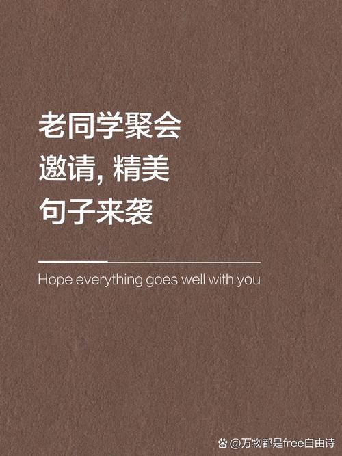 老同学相聚的精美句子 第1张 老同学相聚的精美句子 第1张