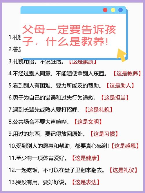 家庭教育言谈礼仪系列一:孩子需要学会的文明礼貌用语 第1张 家庭教育言谈礼仪系列一:孩子需要学会的文明礼貌用语 第1张