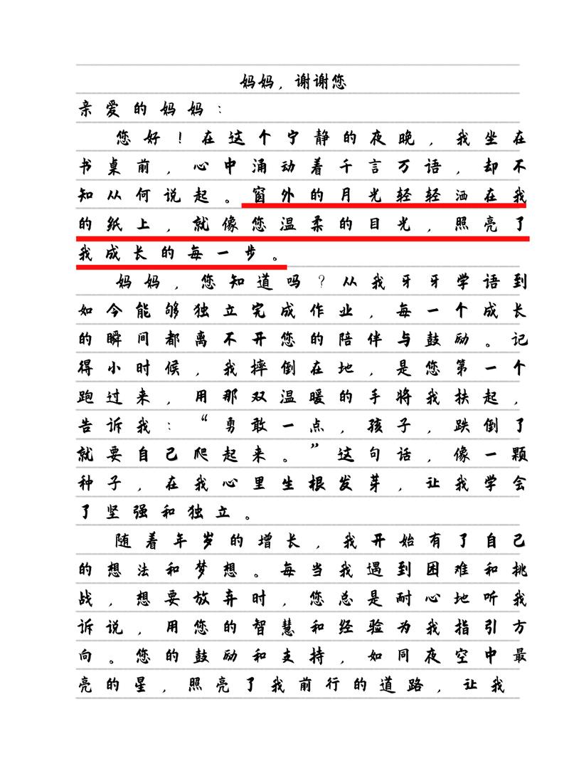 母亲的情书 第1张 母亲的情书 第1张