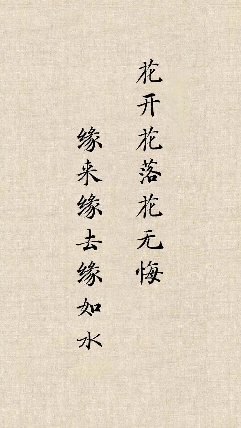 当看惯了人间的花开花落 第1张 当看惯了人间的花开花落 第1张