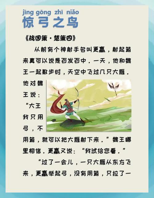 张弓射雕闻掌声 （打一字）  第1张