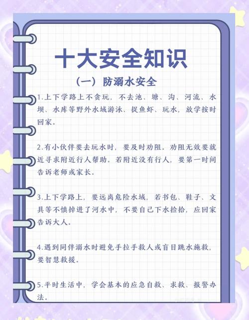 小学生安全教育小常识顺口溜  第1张