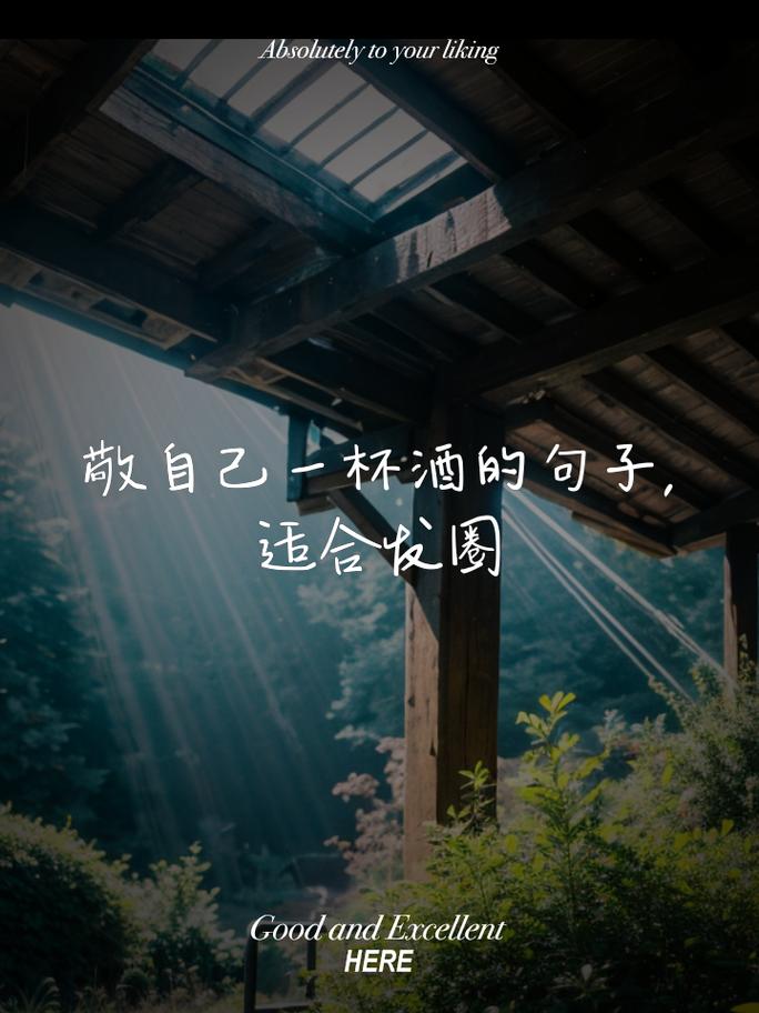 我敬岁月一杯酒,岁月分我三分忧 第1张 我敬岁月一杯酒,岁月分我三分忧 第1张