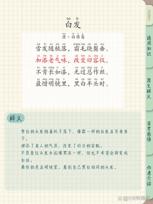 一来二去到白头 （打一字）  第1张