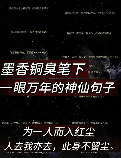 墨香铜臭《魔道祖师》中的经典古风句子  第1张