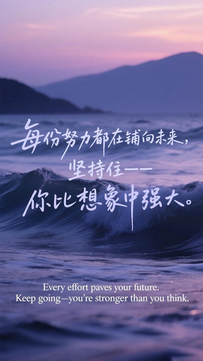 励志短文致自己  第1张