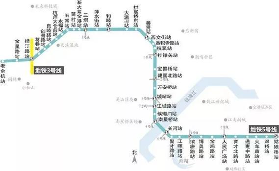 杭州地铁长河路站(杭州地铁5号线的站点有哪些) 第1张 杭州地铁长河路站(杭州地铁5号线的站点有哪些) 第1张